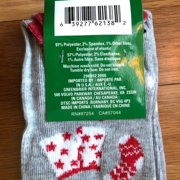 Santa Christmas socks - Picture 2 of 2